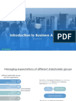 Intro To Business Analytics - Course Notes