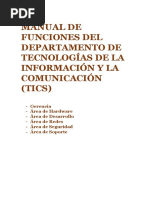 Manual de Funciones