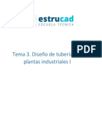 Temario - T3 - Diseño de Tuberías de Plantas Industriales I