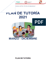 Plan de Tutoria 2021 - 4to Grado