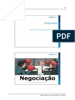 Negociação Nas Organizações