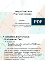 Hubungan Non Linear (KELOMPOK 2) ..