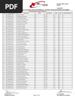 JKUAT Bachelors Degree Placement List