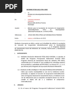 INFORME N°XXX-2022 ATM - XXXX para Suscripción de Convenio