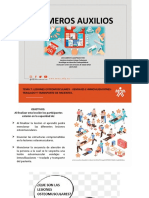 Tema 7 Lesiones Osteomusculares - Vendajes e Inmovilizaciones - Traslado y Transporte de Pacientes.