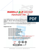 Marelli ECP Decode V3