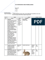 Contoh Story Board Bhs Inggris Pets