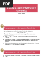 Ejercicio Información Asimétrica