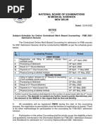 National Board of Examinations in Medical Sciences New Delhi