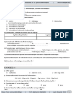 Série D'exercices Module 1 - TCSF