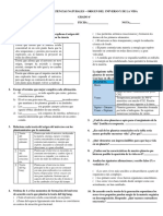 Evaluación de Ciencias Naturales - Grado 6°