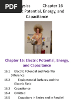 AP Physics Chapter 16 Electric Potential, Energy, and Capacitance