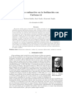 Decaimiento Radioactivo en La Fosilizaci N Con Carbono 14