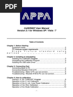 APPA 507 Calibration Procedure Ver.2.1