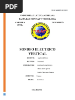 Sondeo Electrico Vertical