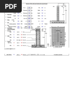 Canal Trough Slab Trough Side Wall Road Slab Concrete Steel: Design of Pier With Pier Footing For Canal Trough