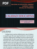 Calidad Educativa