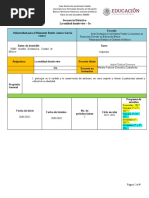 SECUENCIAS DIDACTICAS Ajolote