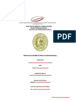 Modelo Proyecto de Informe