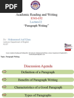 Faculty 460 Eng 334 Kust20201 l2 p2 Paragraph Writing