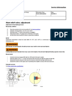 EC480D - Main Relief Valve, Adjustment