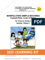 Self-Learning Kit: Manipulating Simple Machines