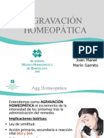 Agravacion Homeopática