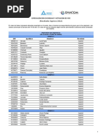 Esp Doblaje y Actuacion - Ingresaron 2022