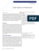 Pediatric Dental Trauma