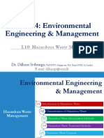 L10 - CH4214 - Hazardous Waste Management