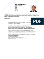 CV Postulante Cajamarca