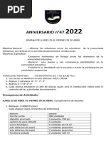 Aniversario 2022