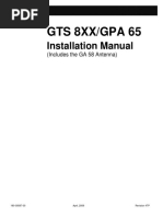 Garmin GTS 8XX GPA 65 Installation Manual