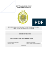 Informe Estudio de Suelos Fiscalia Rioja