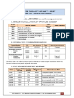 Examen de Passage TSGE 2018