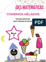 Cuaderno Matematicas Proyecto Helados Helados Nivel 2