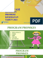 Evaluasi Program Promkes 2021