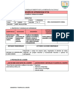 SESIÓN DE APRENDIZAJE Aumentativo