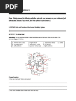 LESSON 2 - Science 9 (Module 1-Activities)