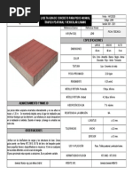 Loseta Táctil Guía para Piso 40x40x6 A56