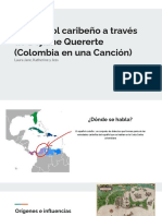 El Español Caribeño A Través de Déjame Quererte (Colombia en Una Canción)