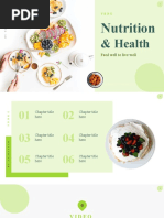 Venu Nutrition Presentation Free Template by Slidecore