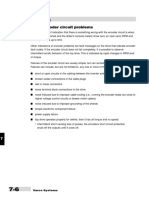 Troubleshooting: Indications of Encoder Circuit Problems