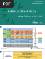 Distributivo Año Escolar 2021 - 2022. Socialización Directivos