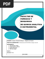 INFORME 1 QUIMICA ANALITICA (Determinación Del CH3COOH en Vinagre Comercial)