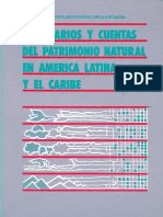 Inventario y Cuentas Del Patrimonio Natural