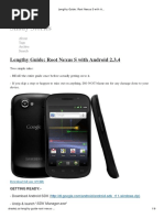 Lengthy Guide - Root Nexus S With Android 2.3