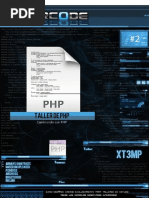 Taller de PHP Unidad 2