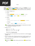 Lesson Plan (CSC205, Unit 09)