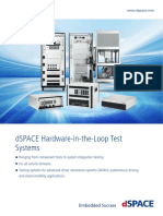 dSPACE Hardware-in-the-Loop Test Systems